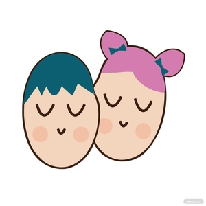 Cartoon Gemini Clipart