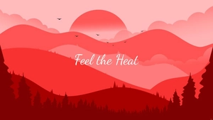 Red Nature Wallpaper