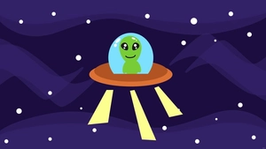 Cute Space Background