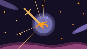 Fantasy Space Background