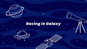 Blue Space Wallpaper