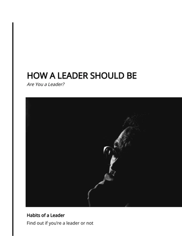 Free Business eBook Template to Edit Online
