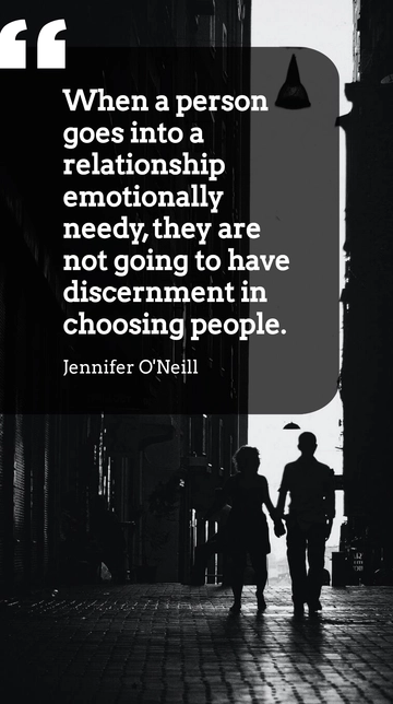 Jennifer O'Neill: Choosing Wisely in Relationships Quote