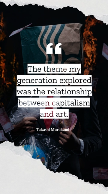 Free Takashi Murakami: Exploring Capitalism and Art in My Generation Quote Template to Edit Online