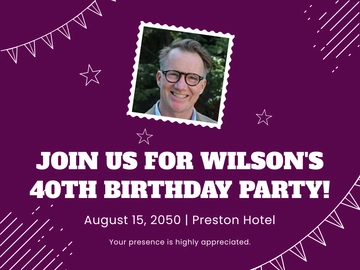 Free Birthday Ecard Template to Edit Online