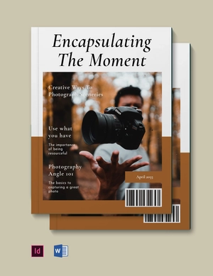 Photography Zine Template