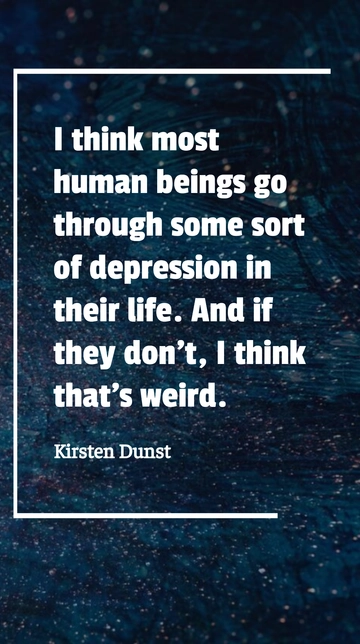 Kirsten Dunst: Embracing Life's Ups and Downs Quote