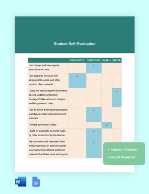 Likert Scale Survey Template