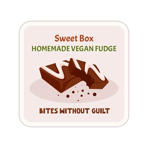 Food Sticker Template