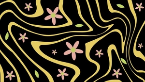 Marble Flower Background