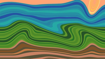 Free Marble Landscape Background Template to Edit Online