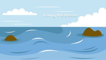Free Ocean Beach Wallpaper Template to Edit Online
