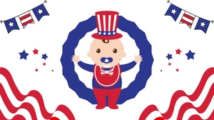 Cute 4th Of July Background