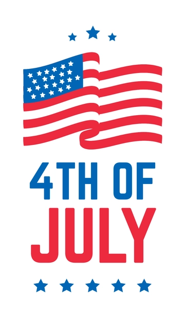 Free 4th Of July Iphone Wallpaper Template to Edit Online