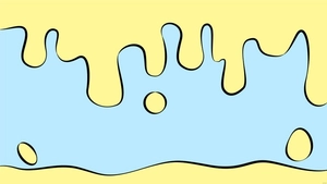 Pastel Blue And Yellow Background