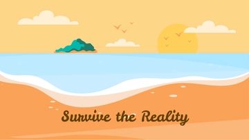 Free Fantasy Beach Wallpaper Template to Edit Online