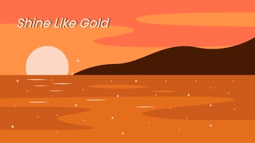 Free Glitter Beach Wallpaper Template to Edit Online