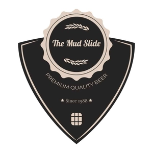 Beer Bottle Sticker Template