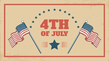 Free Vintage 4th Of July Background Template to Edit Online