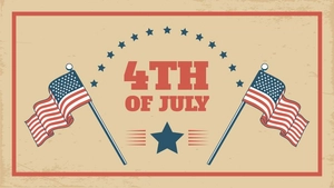 Vintage 4th Of July Background