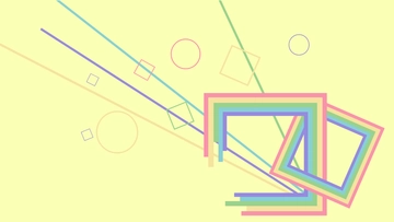 Free Geometric Rainbow Background Template to Edit Online