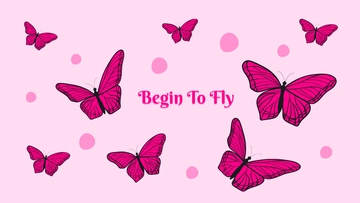 Free Beautiful Butterfly Wallpaper Template to Edit Online
