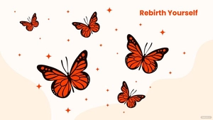 Glitter Butterfly Wallpaper