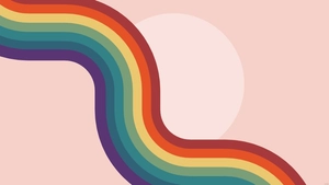 Rainbow Abstract Background