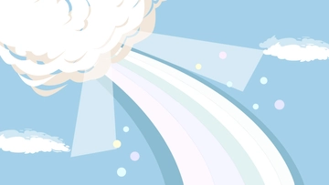 Free Rainbow White Background Template to Edit Online