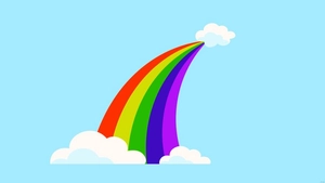 Rainbow Bridge Background