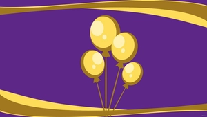 Purple and Gold Background