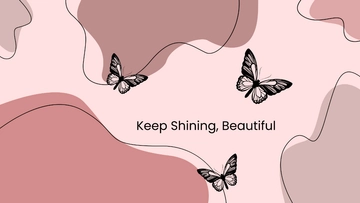 Free Pastel Butterfly Wallpaper Template to Edit Online