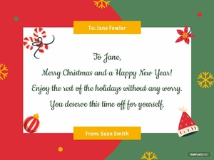 Greeting Ecard Template