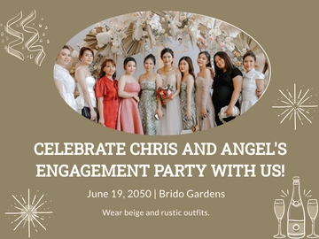 Free Engagement Ecard Template to Edit Online