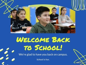 Back To School Ecard Template