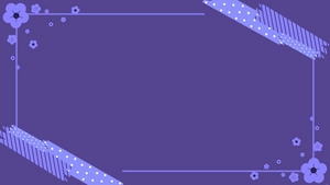 Purple Border Background