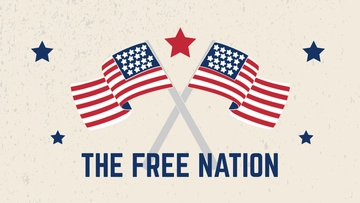 Free Rustic 4th Of July Wallpaper Template to Edit Online