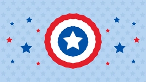 Free 4th Of July Stars Background Template to Edit Online