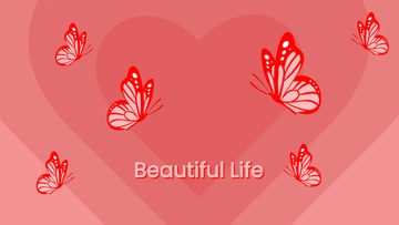 Free Butterfly Love Wallpaper Template to Edit Online