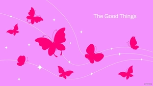 Elegant Butterfly Wallpaper
