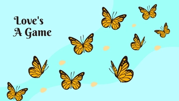 Free Flying Butterfly Wallpaper Template to Edit Online