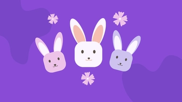 Free Cute Purple Background Template to Edit Online