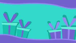 Teal and Purple Background