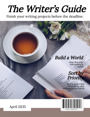 Free Simple Zine Template to Edit Online