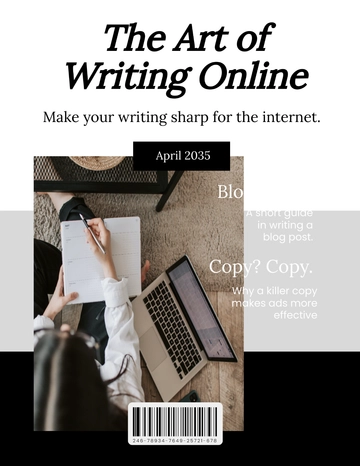 Free Zine Sample Template to Edit Online
