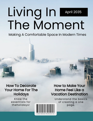Free Modern Zine Template to Edit Online