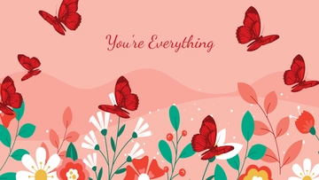 Free Spring Butterfly Wallpaper Template to Edit Online Free Spring Butterfly Wallpaper Template to Edit Online