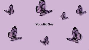 Lavender Butterfly Wallpaper