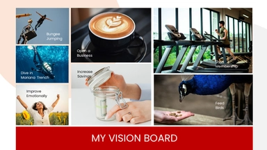 Creative Vision Board Template