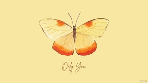 Watercolor Butterfly Wallpaper